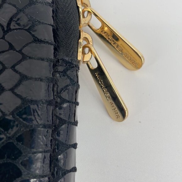 MICHAEL korsLeather python snakeskin ipad padded sleeve case tech accessory - Picture 6 of 8